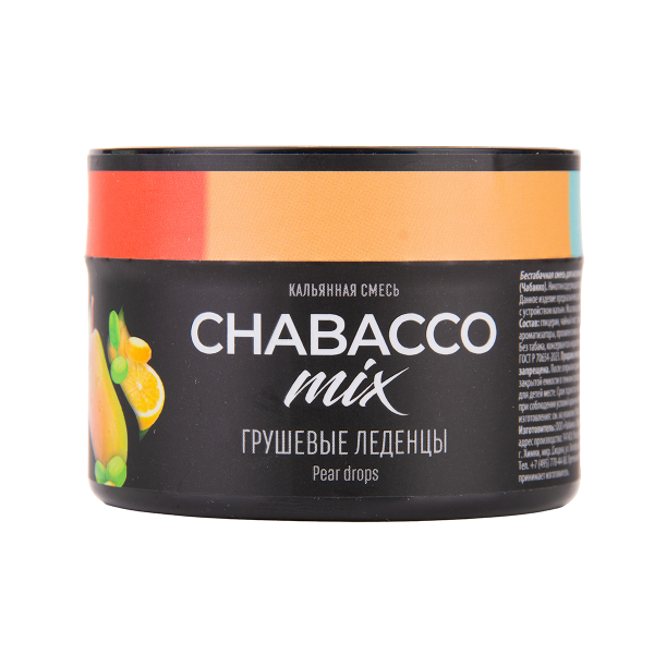 Бестабачная смесь Chabacco Mix Medium Pear Drops 40 грамм в Петрозаводске