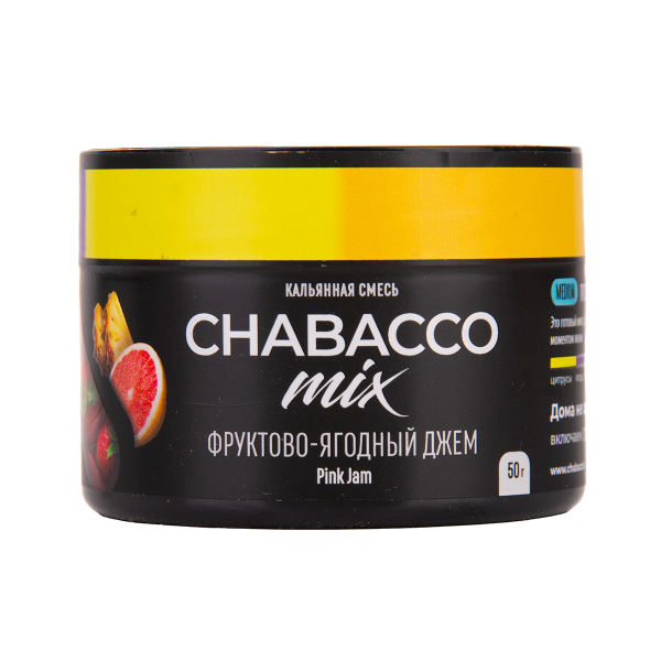 Бестабачная смесь Chabacco Mix Medium Pink Jam 40 грамм в Петрозаводске