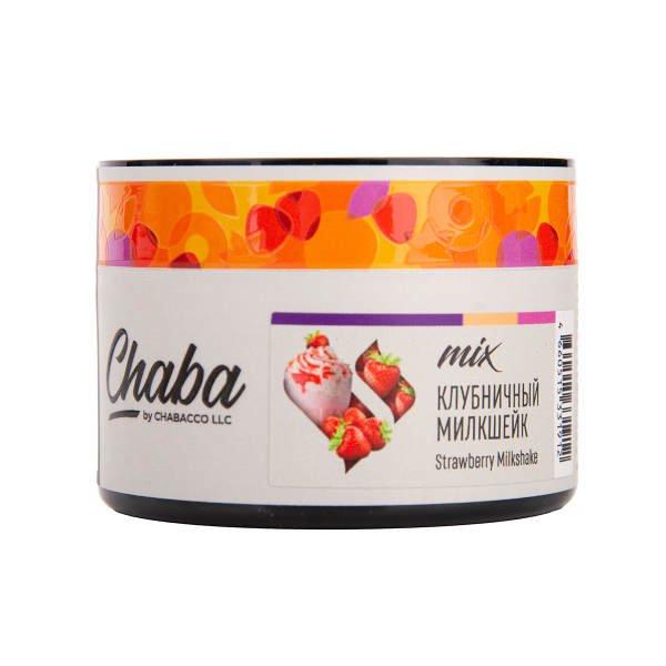 Бестабачная смесь Chaba Mix Strawberry Milkshake Nicotine Free 50 грамм в Петрозаводске
