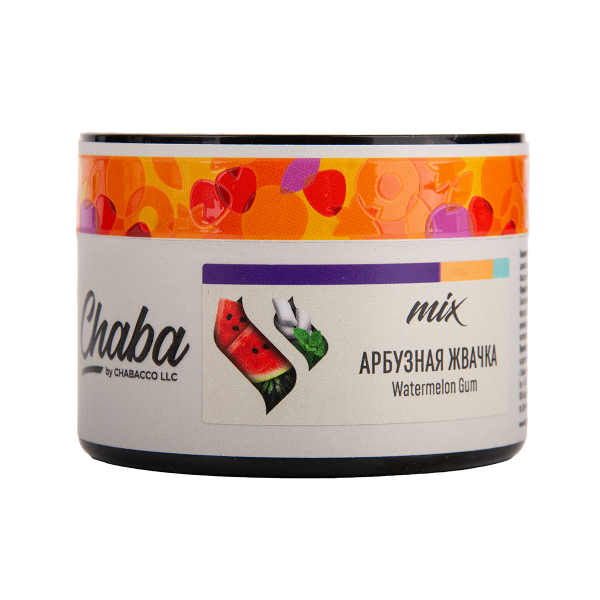 Бестабачная смесь Chaba Mix Watermelon Gum Nicotine Free 50 грамм в Петрозаводске
