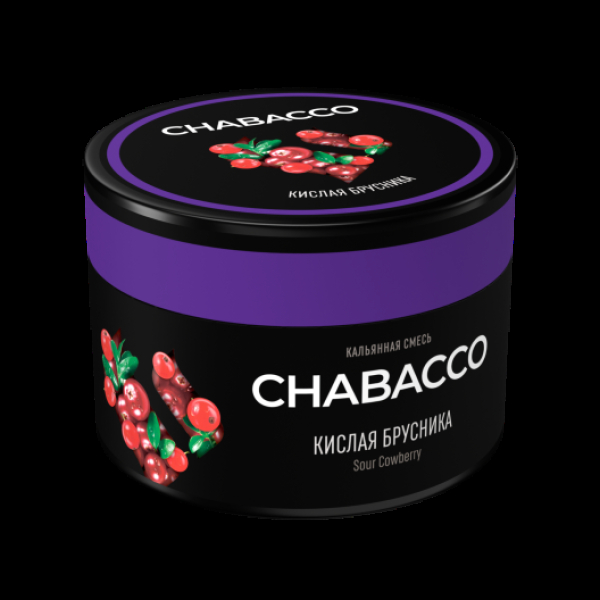 Бестабачная смесь Chabacco Medium Sour Cowberry 40 грамм в Петрозаводске