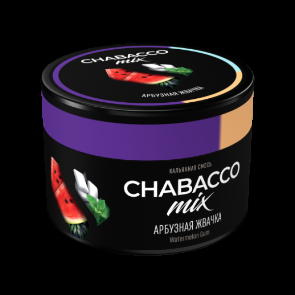 Бестабачная смесь Chabacco Mix Medium Watermelon Gum 40 грамм в Петрозаводске