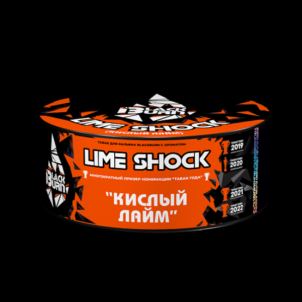 Табак BlackBurn Lime Shock 100 грамм в Петрозаводске
