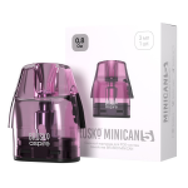 Картридж Brusko Minican 5 3 Мл 08 Ом Розовый Pink Упак. 1 Шт. в Петрозаводске