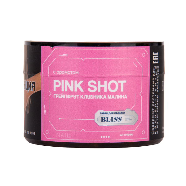Табак BLISS Pink Shot 40 грамм в Петрозаводске