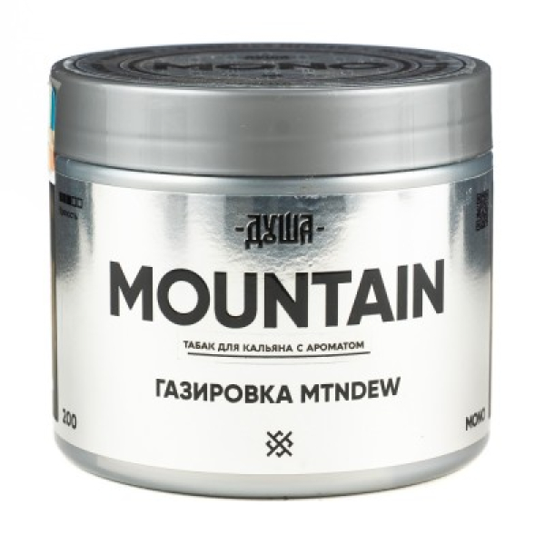 Табак Душа Mountain Газировка Mtndew  200 грамм в Петрозаводске