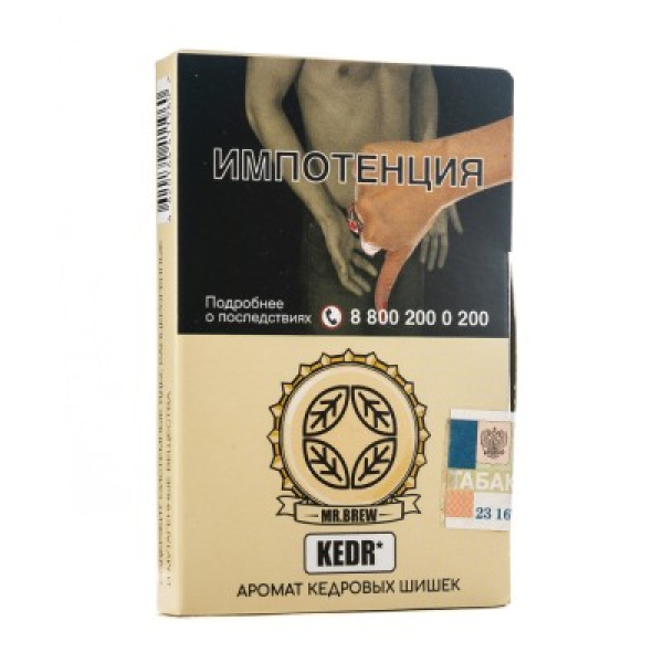 Табак Mr Brew Kedr Аромат Кедровых Шишек 25 грамм в Петрозаводске