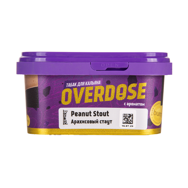 Табак Overdose Peanut Stout 200 грамм в Петрозаводске
