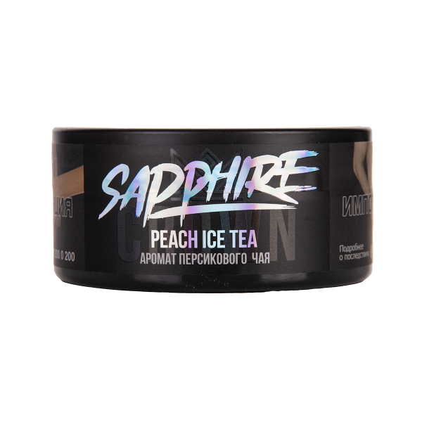 Табак Sapphire Crown Peach Ice Tea 100 грамм в Петрозаводске