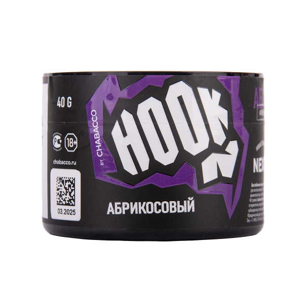 Табак Hook Абрикосовый 40 грамм в Петрозаводске