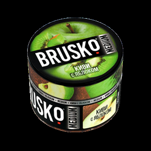 Бестабачная смесь Brusko Киви С   Яблоком 50 грамм в Петрозаводске
