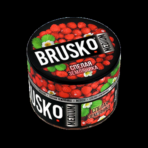 Бестабачная смесь Brusko Спелая Земляника 50 грамм в Петрозаводске