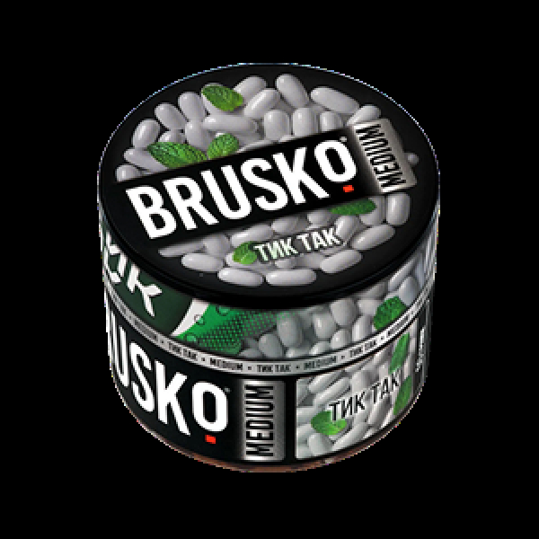 Бестабачная смесь Brusko Тик Так 50 грамм в Петрозаводске