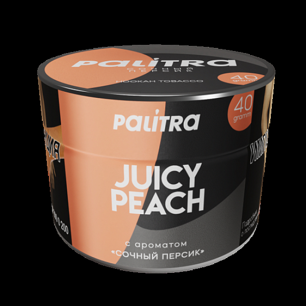 Табак Palitra Juicy Peach Сочный Персик 40 грамм в Петрозаводске