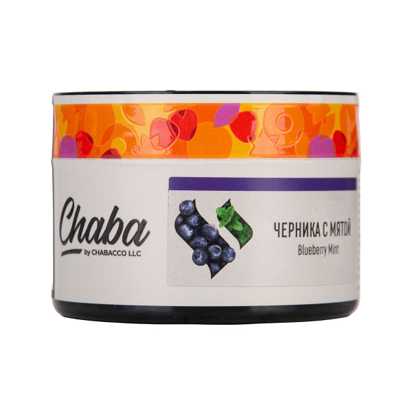Бестабачная смесь Chaba Blueberry Mint Nicotine Free 40 грамм в Петрозаводске