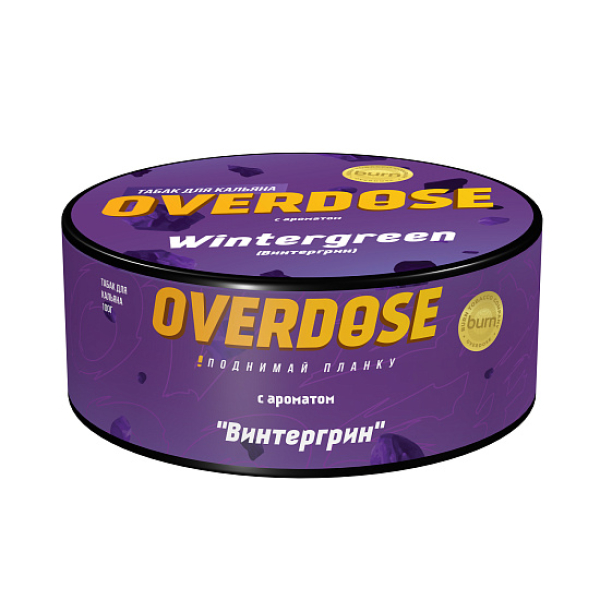Табак Overdose Wintergreen 100 грамм в Петрозаводске