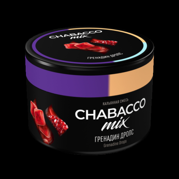 Смесь Chabacco Mix Grenadine Drops Гренадин Дропс  Medium 40 грамм в Петрозаводске
