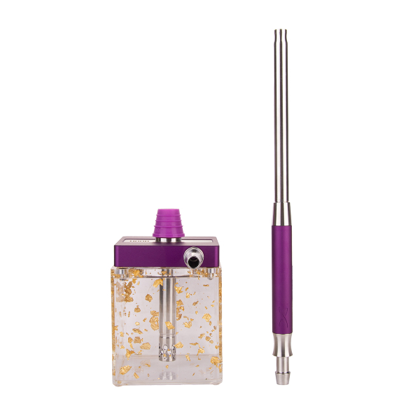 Кальян Hoob Subatom Royal Purple X Ss | Cube Mini Gold в Петрозаводске