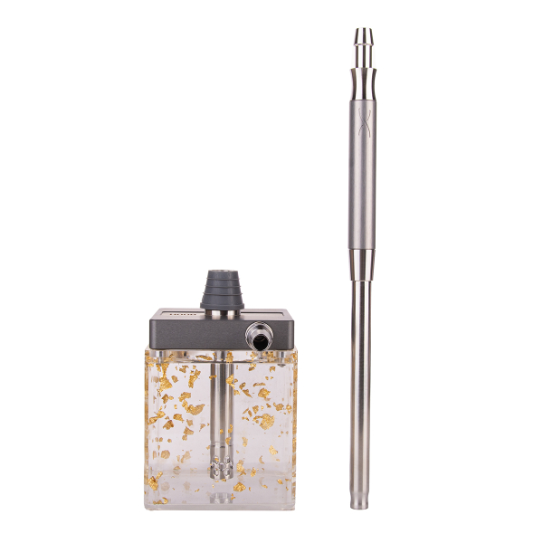 Кальян Hoob Subatom Space Grey X Ss | Cube Mini Gold в Петрозаводске