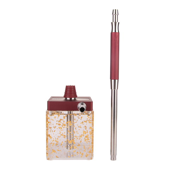 Кальян Hoob Subatom Wine Red X Ss | Cube Mini Gold в Петрозаводске