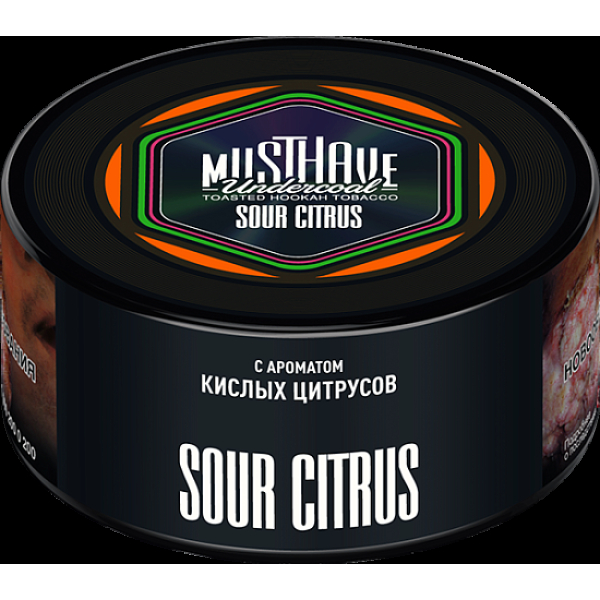 Табак Must Have Sour Citrus 125 грамм в Петрозаводске