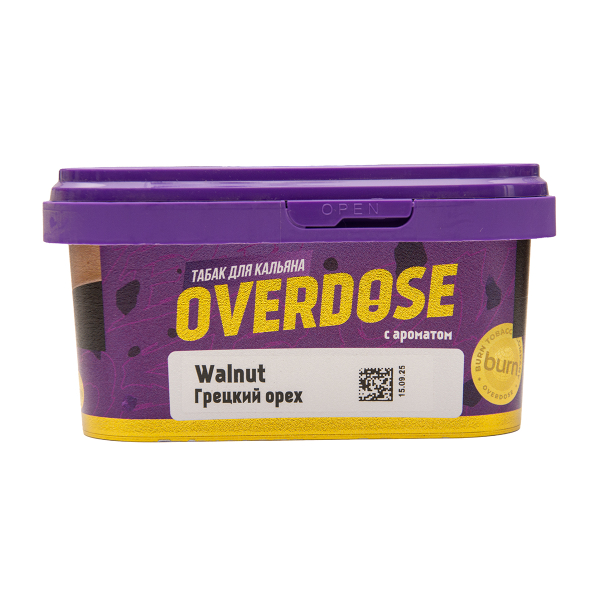 Табак Overdose Walnut 200 грамм в Петрозаводске