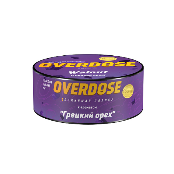 Табак Overdose Walnut 25 грамм в Петрозаводске