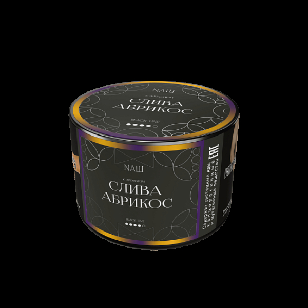Табак Nаш Black Слива Абрикос 40 грамм в Петрозаводске