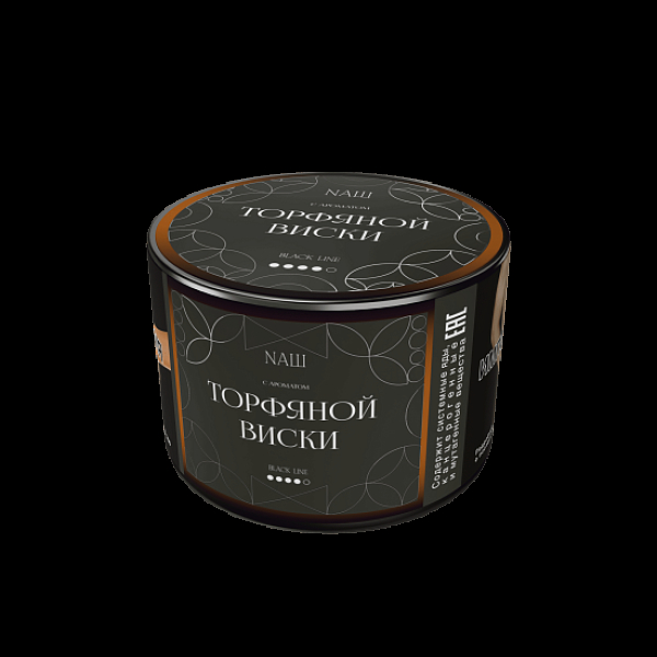 Табак Nаш Black Торфяной Виски 40 грамм в Петрозаводске