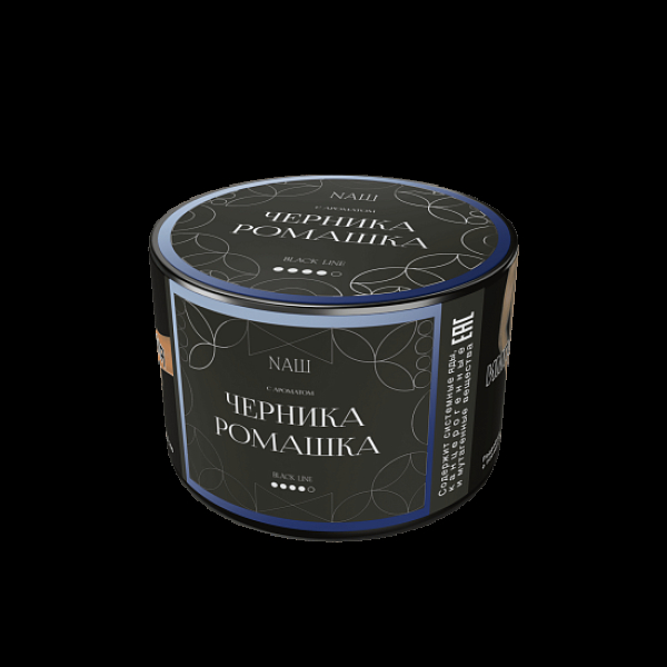 Табак Nаш Black Черника Ромашка 40 грамм в Петрозаводске
