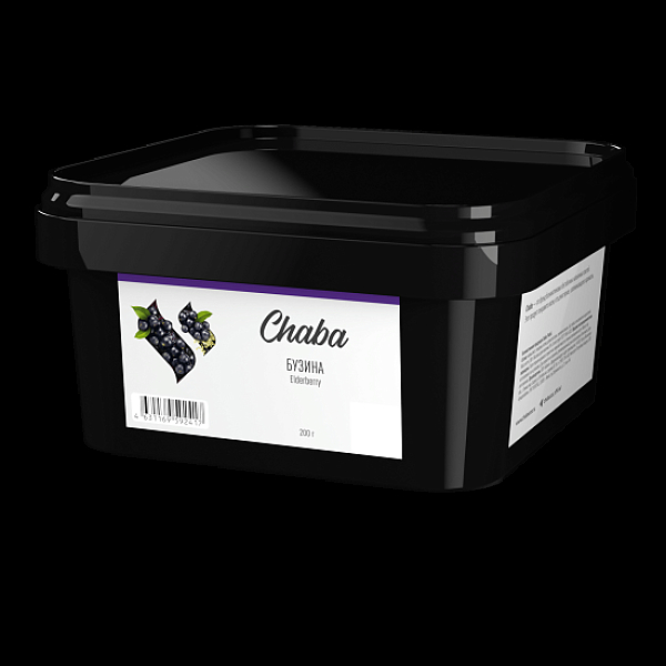 Безникотиновая смесь Chaba Elderberry Бузина 200 грамм в Петрозаводске