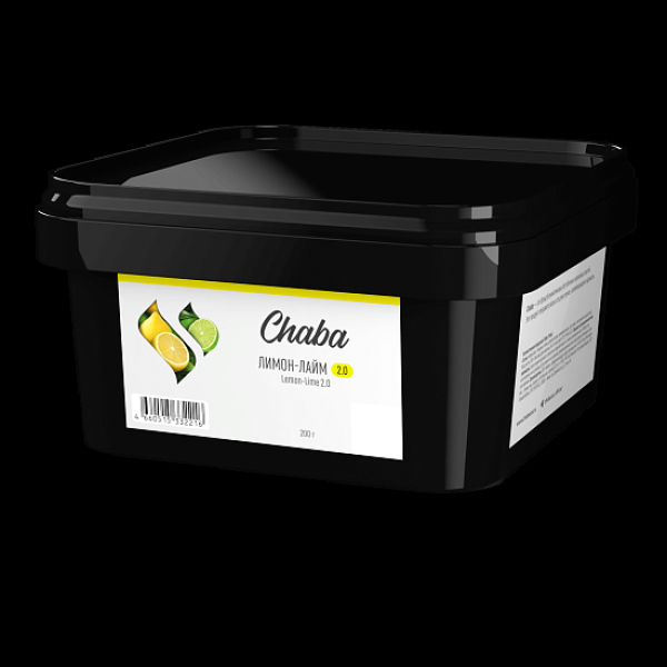 Безникотиновая смесь Chaba Lemon Lime 2.0 Лимон Лайм 200 грамм в Петрозаводске