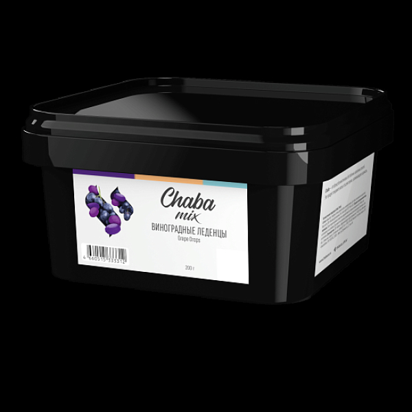 Безникотиновая смесь Chaba Mix Grape Drops Виноградные Леденцы 200 грамм в Петрозаводске