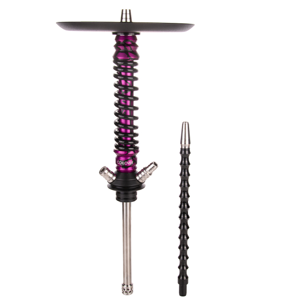 Кальян Mamay Customs Coilover Mini  Пурпурный Сплеш Чёрный в Петрозаводске