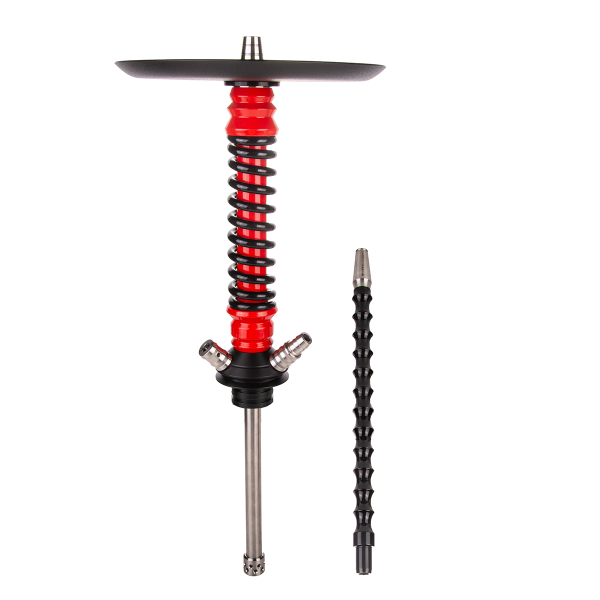 Кальян Mamay Customs Coilover Mini  Красный Чёрный в Петрозаводске