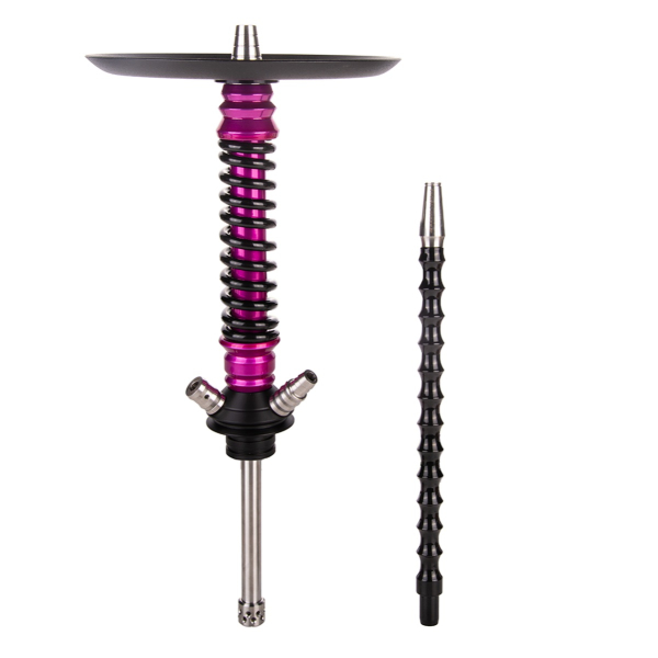 Кальян Mamay Customs Coilover Mini  Розовый Лак Чёрный в Петрозаводске