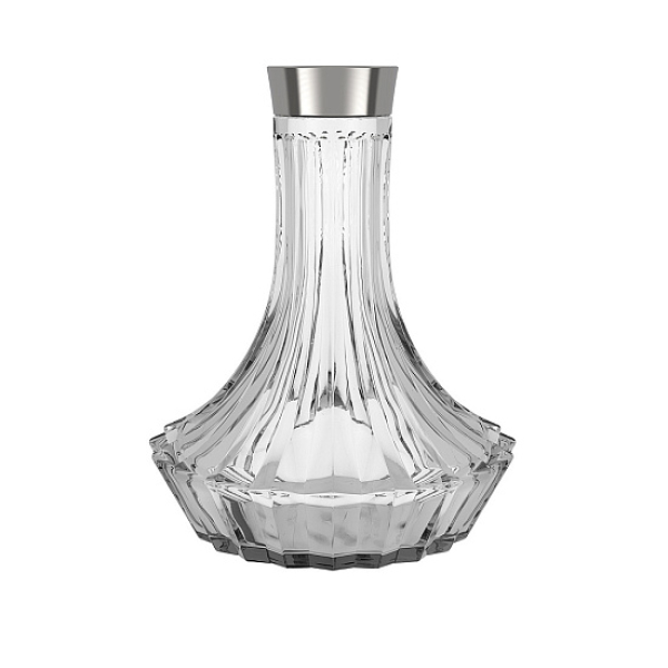Колба Alpha Hookah Craft Twistlock На Резьбе Прозрачная  Silver в Петрозаводске