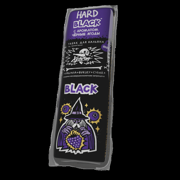 Табак Хулиган Hard Black Черные Ягоды 200 грамм в Петрозаводске