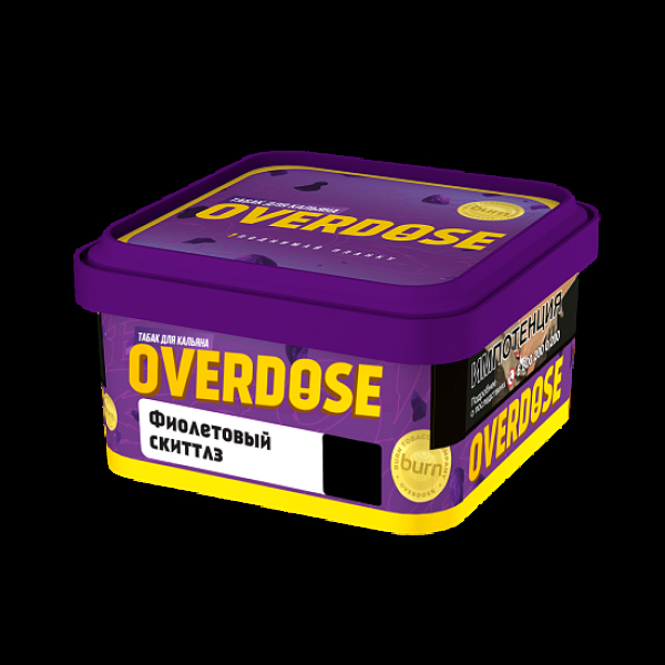 Табак Overdose Фиолетовый Скиттлз 200 грамм в Петрозаводске