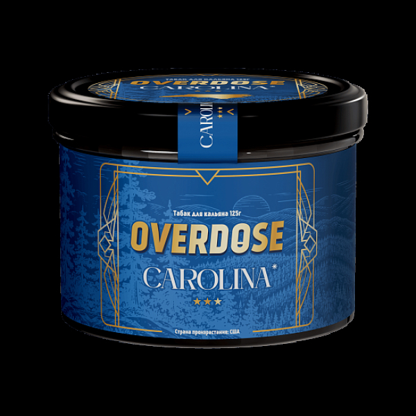 Табак Overdose No Aroma Америка Carolina 125 грамм в Петрозаводске