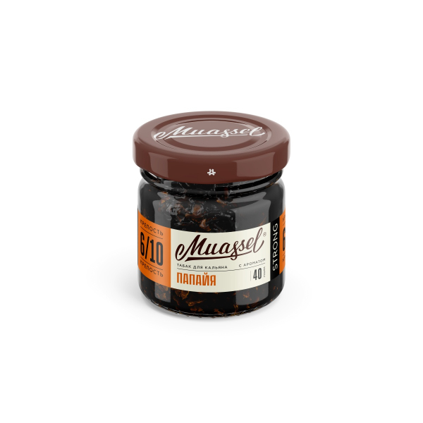 Табак Muassel Extra Strong Папайя 40 грамм в Петрозаводске