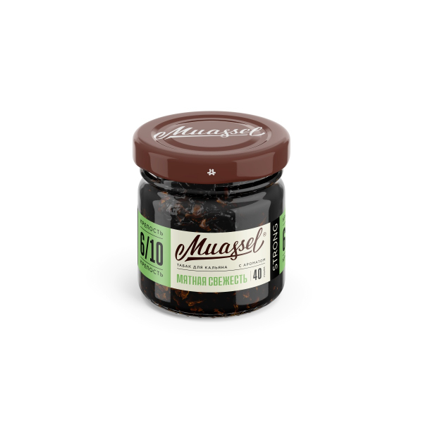 Табак Muassel Extra Strong Мятная Свежесть 40 грамм в Петрозаводске