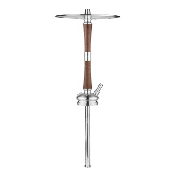 Кальян Hoob Go Pro Wood American Walnut Stainless Steel в Петрозаводске