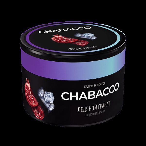 Бестабачная смесь Chabacco Ice Pomegranate Ледяной Гранат Medium 40 грамм в Петрозаводске