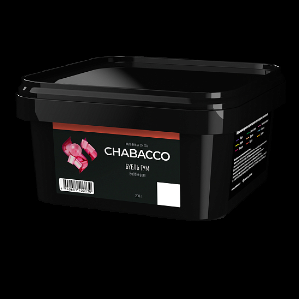 Бестабачная смесь Chabacco Bubble Gum Бубль Гум Medium 200 грамм в Петрозаводске