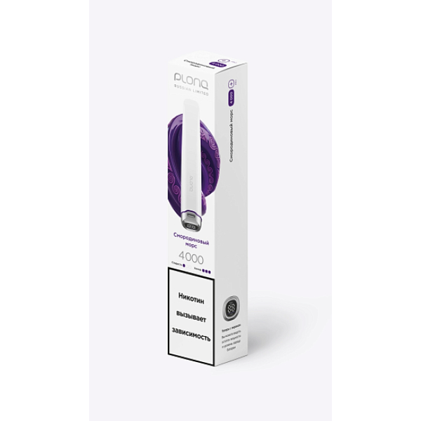 Электронная сигарета Plonq Plus Pro  Смородиновый Морс 4000 затяжек в Петрозаводске