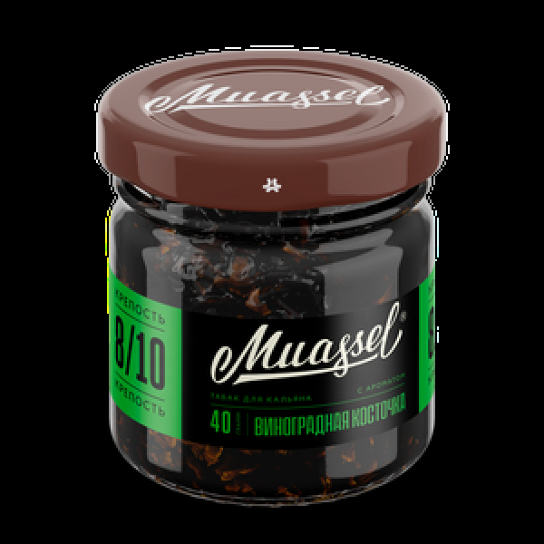 Табак Muassel Extra Strong Виноградная Косточка 40 грамм в Петрозаводске