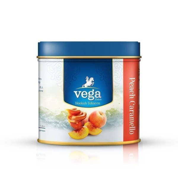 Табак Vega Peach Caramello 100 грамм в Петрозаводске