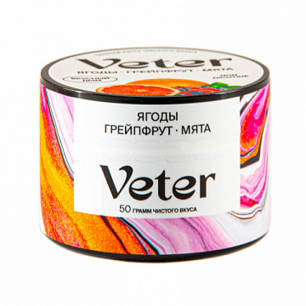 Смесь VETER Ягоды грейпфрут мята 50 гр в Петрозаводске