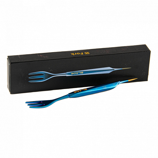 Вилка-шило Blade Hookah Blue Matte в Петрозаводске